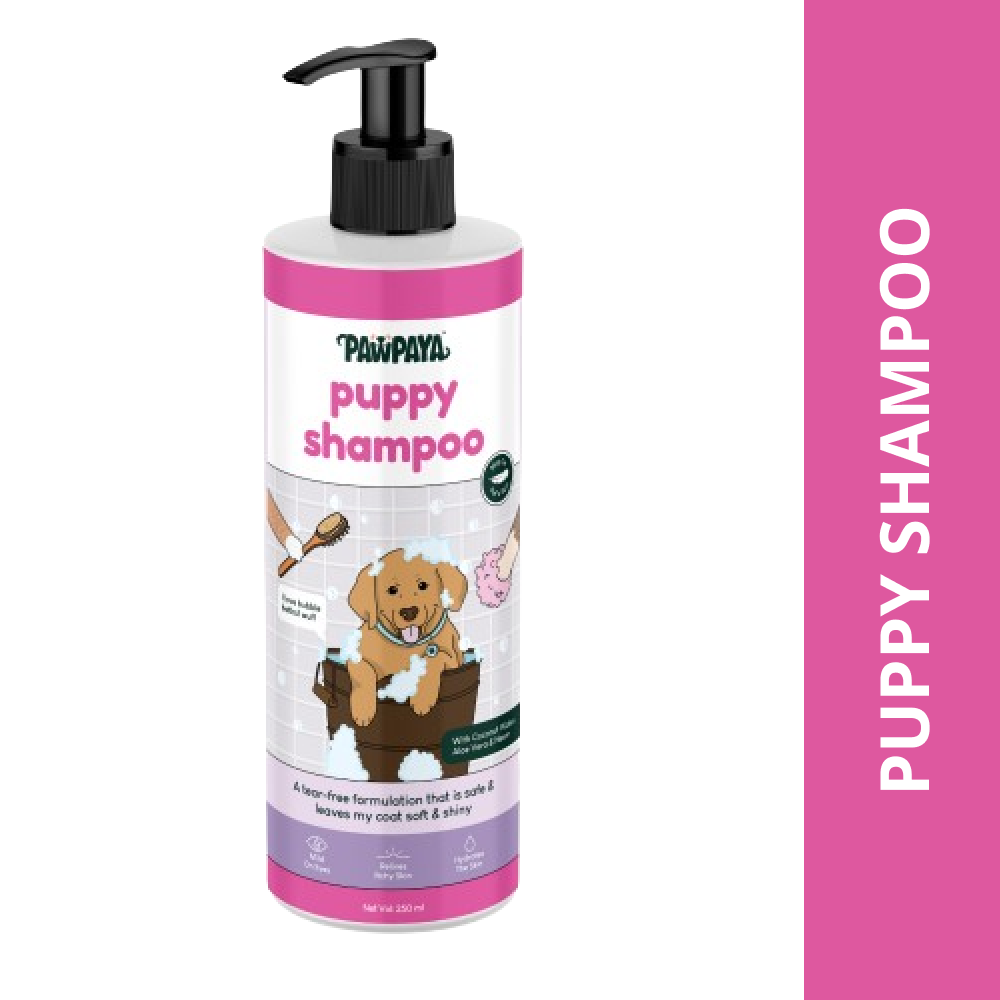 Pawpaya Puppy Shampoo for Dogs Dogs-Grooming Supplies Pawpaya 250mL