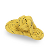 Skatrs Sandal Shaped Hand Made, Durable Rope Chew Toy for Dogs & Cats (Light Yellow) Both-Toys Skatrs 13cm