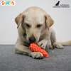 Skatrs Carrot Shaped Rope Chew Toy for Dogs and Cats (Orange)