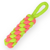Skatrs Dummy Knotted Rope Chew Toy for Dogs and Cats (Pink/Green) Both-Toys Skatrs 18cm