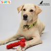 Skatrs Bone Shaped Rope Chew Toy for Dogs and Cats (Red) Both-Toys Skatrs