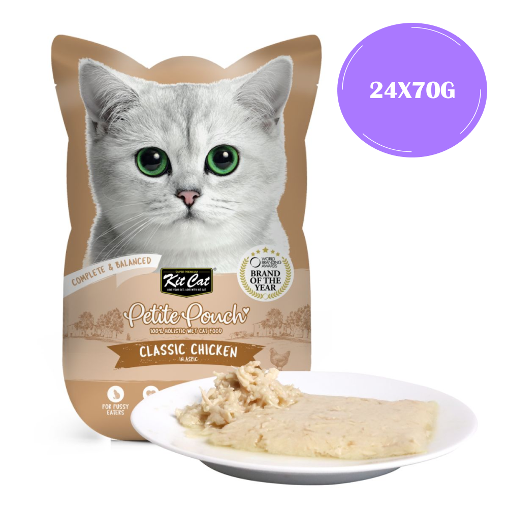 Kit Cat Classic Chicken in Aspic Cat Wet Food