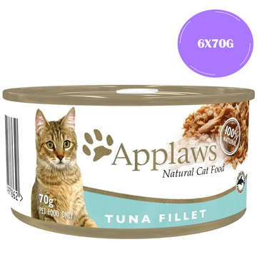 Applaws Tuna Fillet Tinned Cat Wet Food (70g)