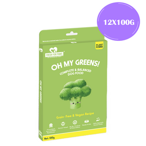 Fresh For Paws Oh My Greens Dog Wet Food (100g)