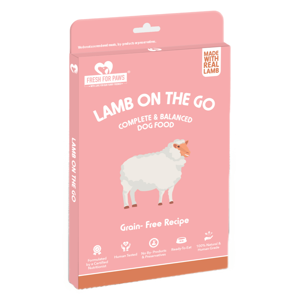 Fresh For Paws Lamb On The Go Dog Wet Food (300g) Dogs-Fresh Food Fresh For Paws 300g