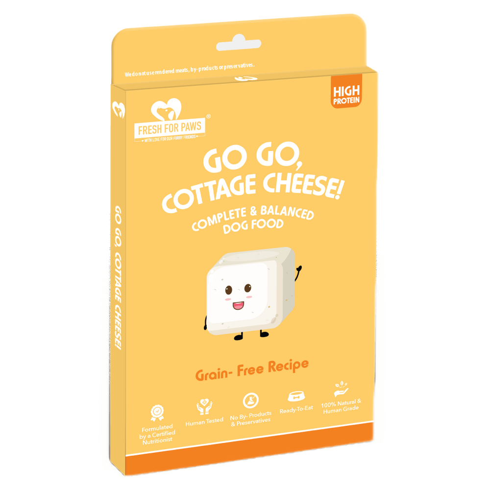 Fresh For Paws Go Go Cottage Cheese Dog Wet Food (300g) Dogs-Fresh Food Fresh For Paws