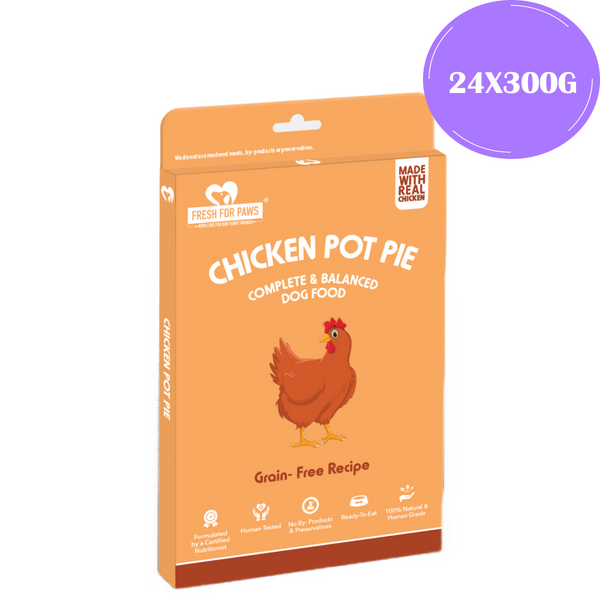 Fresh For Paws Chicken Pot Pie Wet Food for Dogs (300g)