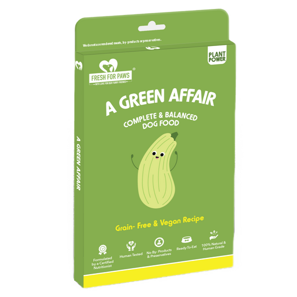 Fresh For Paws A Green Affair Grain Free & Vegan Dog Wet Food (300g)