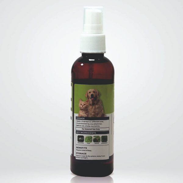 FurBall Story Tick & Flea Repelling Spray For Dogs & Cats