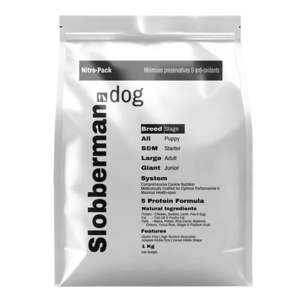 Slobberman dog Gluten Free High Protein Large and Giant Breed Starter Dog Dry Food