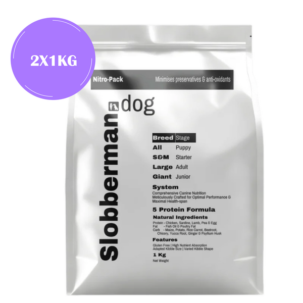 Slobberman dog Gluten Free High Protein Large and Giant Breed Starter Dog Dry Food