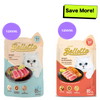 Bellotta Tuna in Gravy and Tuna & Salmon in Gravy Wet Cat Food Combo Cats-Wet Food Bellotta 24x85g