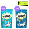Temptations Tempting Tuna and Savoury Salmon Flavor Cat Treats Combo Cats-Treats & Others Temptations 6x85g