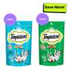 Temptations Tempting Tuna and Savoury Salmon Flavor Cat Treats Combo Cats-Treats & Others Temptations 6x85g