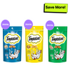 Temptations Tasty Chicken, Savoury Salmon and Seafood Medley Flavour Cat Treats Combo Cats-Treats & Others Temptations 9x85g