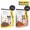 Henlo Chicken & Vegetable and Chicken & Egg Baked Dry Food for Adult Dogs Combo Dogs- Dry Food Henlo 2.8kg+2.8kg