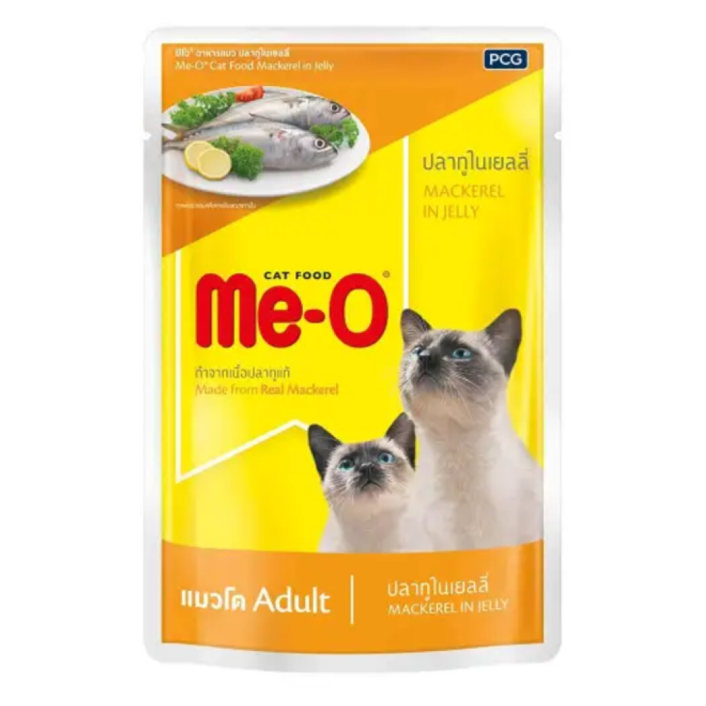 Me O Mackerel In Jelly Adult Cat Wet Food Cats-Wet Food Me O