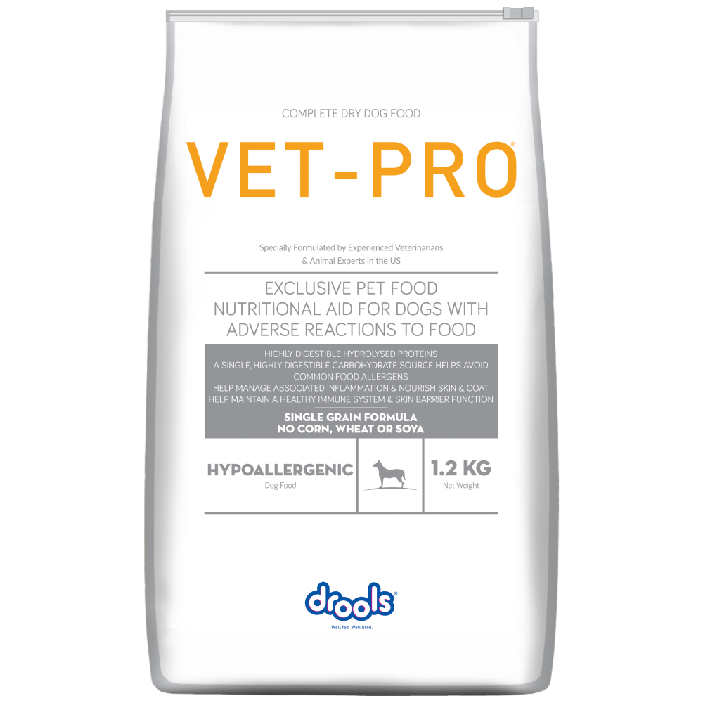 Drools VET PRO Hypoallergenic Adult Dog Dry Food