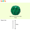 Skatrs Rubber Squeezy Ball Toy for Dogs and Cats (Green) Both-Toys Skatrs