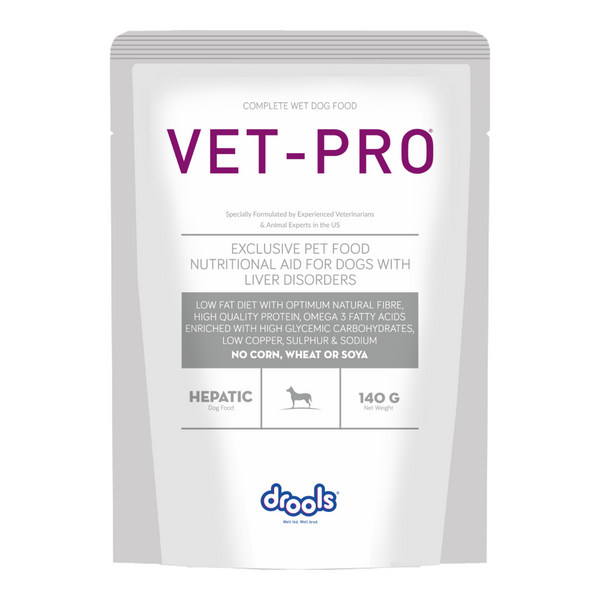 Drools VET PRO Hepatic Pet Wet Food for Dogs