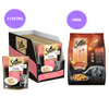 Sheba Chicken Loaf Rich Premium Kitten (2 to 12 Months) Fine Wet Food and Irresistible All Life Stage Cat Dry Food Combo Exclusive Combo Exclusive Combo 112x70g+400g