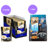 Sheba Chicken Loaf Rich Premium Adult Fine Wet Food and Salmon All Life Stage Cat Dry Food Combo Exclusive Combo Sheba 112x70g + 1.5kg