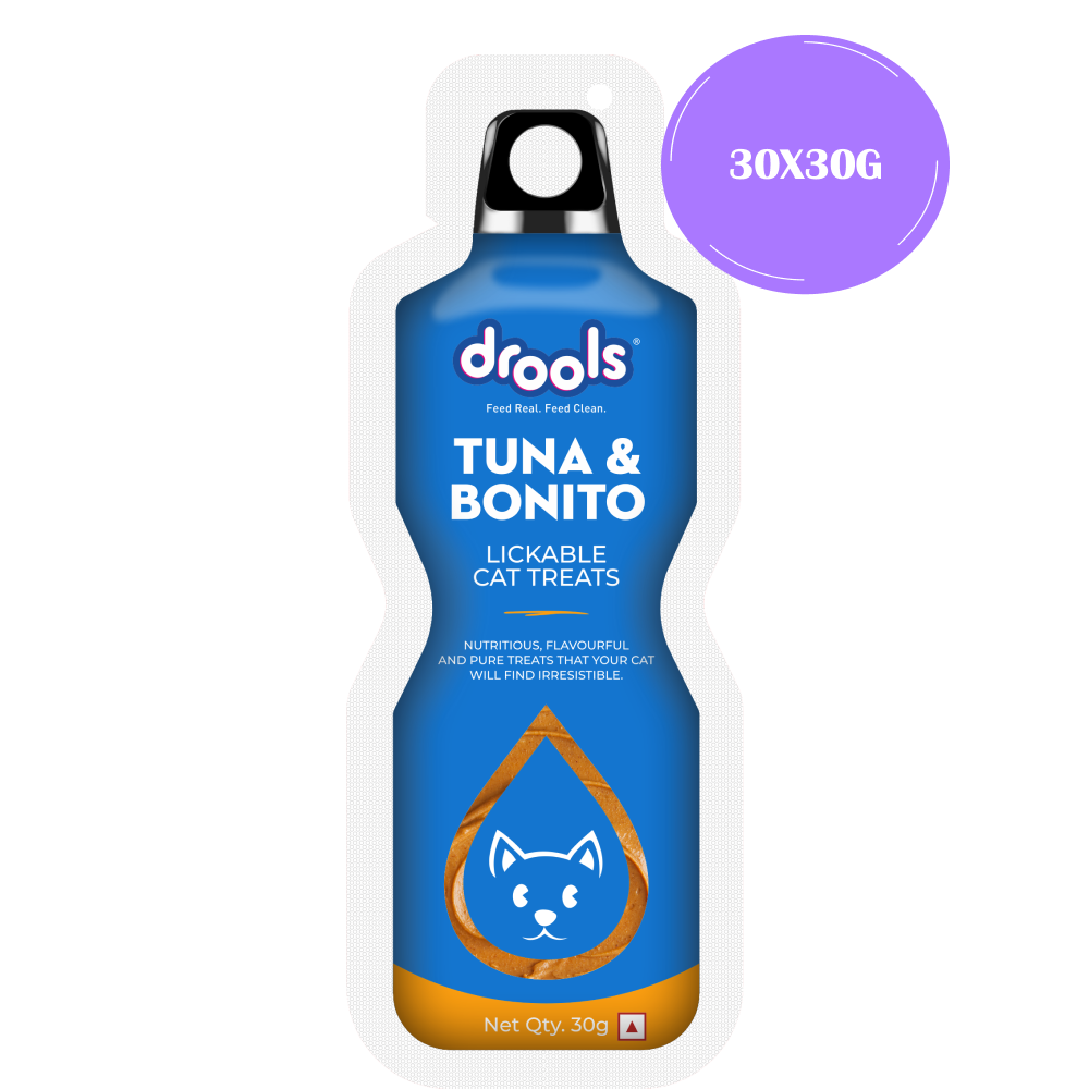 Drools Tuna & Banito Creamy Lickable Cat Treats Cats-Treats & Others Drools 30x30g