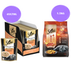 Sheba Chicken With Tuna In Gravy Premium Adult Cat Wet Food and Chicken All Life Stage Cat Dry Food Combo Exclusive Combo Sheba