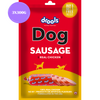 Drools 100% Real Chicken Sausage Treat for Dogs Dog Treats + Others Drools 3x300g(18pcs)