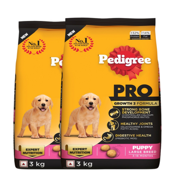 Pedigree PRO Expert Nutrition for Large Breed Puppy (3 to 18 Months) Dog Dry Food