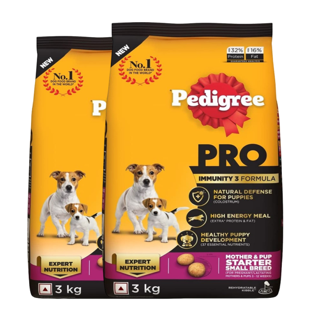 Pedigree PRO Expert Nutrition Lactating/Pregnant Mother & Puppy Starter (3 to 12 Weeks) Small Breed Dog Dry Food