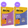 PetStrong Chicken and Rice & Lamb and Rice Fresh Food for Dogs Combo Dogs-Fresh Food PetStrong 300g+300g