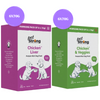 PetStrong Chicken Liver & Chicken and Veggies in Gravy Wet Food for Dogs Combo Dogs-Wet Food PetStrong 12x70g