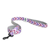 Basil Printed Leash for Dogs and Cats (Purple)