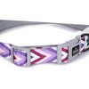 Basil Printed Collar for Dogs (Purple) Dogs-Collar, Leashes, harnesses Basil