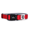 Basil Nylon Padded Collar for Dogs (Red) Dogs-Collar, Leashes, harnesses Basil
