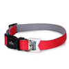 Basil Nylon Padded Collar for Dogs (Red) Dogs-Collar, Leashes, harnesses Basil