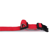 Basil Nylon Padded Collar for Dogs (Red) Dogs-Collar, Leashes, harnesses Basil