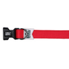 Basil Nylon Padded Collar for Dogs (Red) Dogs-Collar, Leashes, harnesses Basil