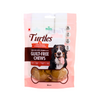 Basil Chicken & Peanut Butter Turtle Shaped Dog Chew Treats Dog Treats + Others Basil