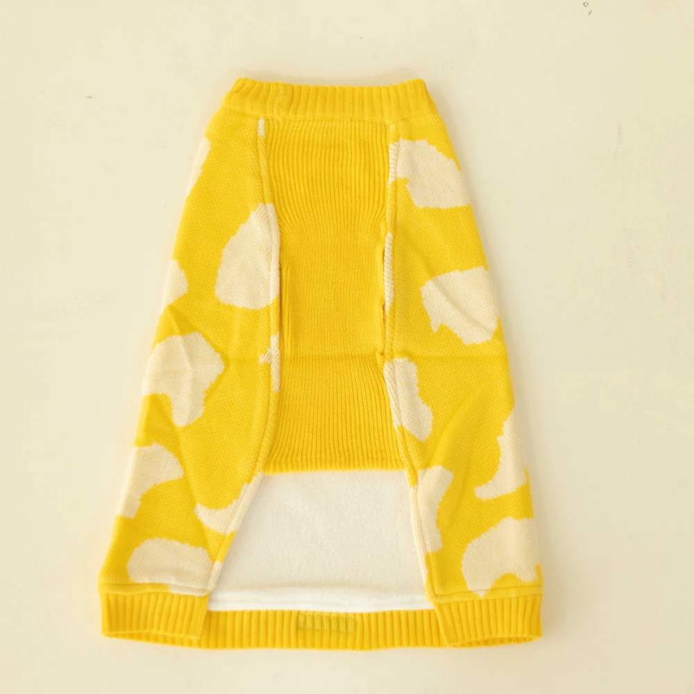Pet Set Go Joey’s Sweater for Dogs and Cats (Yellow) Both-Clothing & Accessories Pet Set Go Dropship
