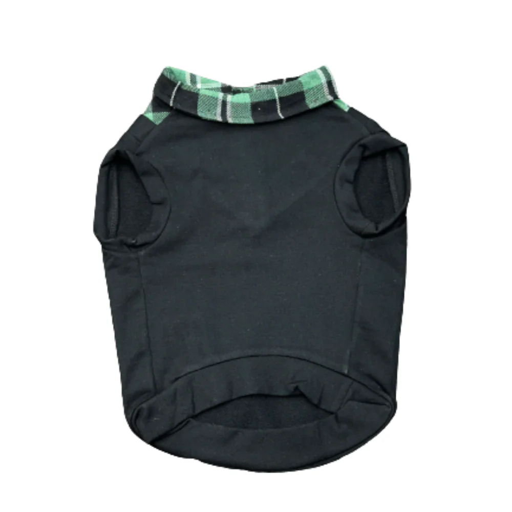 Pet Set Go Polo Knit Tshirt for Dogs (Black)