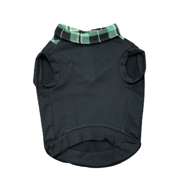 Pet Set Go Polo Knit Tshirt for Dogs (Black)