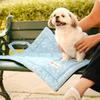 Pet Set Go Sky Bloom Mat for Dogs (Sky Blue) Dogs-Bedding, Mats & Travel Supplies Pet Set Go Dropship