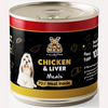 Dog Meal Chicken and Liver Meals Dog Wet Food Dogs-Wet Food Dog Meal