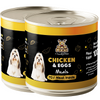 Dog Meal Chicken and Egg Meals Dog Wet Food Dogs-Wet Food Dog Meal 2x200g
