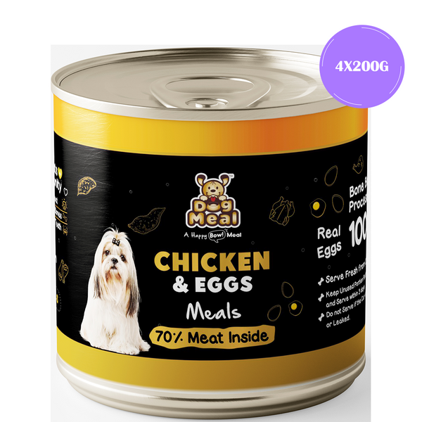 Dog Meal Chicken and Egg Meals Dog Wet Food
