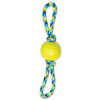 Zeus Rope Ball Tug with Hand Loops Toy for Dogs (Yellow) Dogs-Toys Zeus 40cm