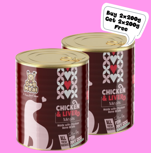 Dog Meal Chicken and Liver Meals Dog Wet Food