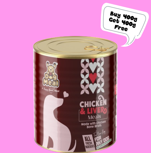 Dog Meal Chicken and Liver Meals Dog Wet Food